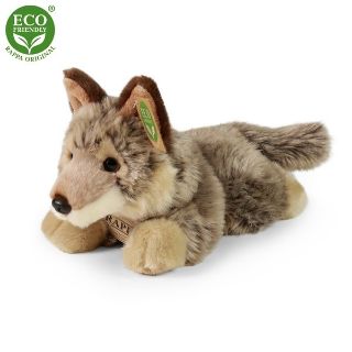 Obrázek z Vlk ležící plyš 20cm 